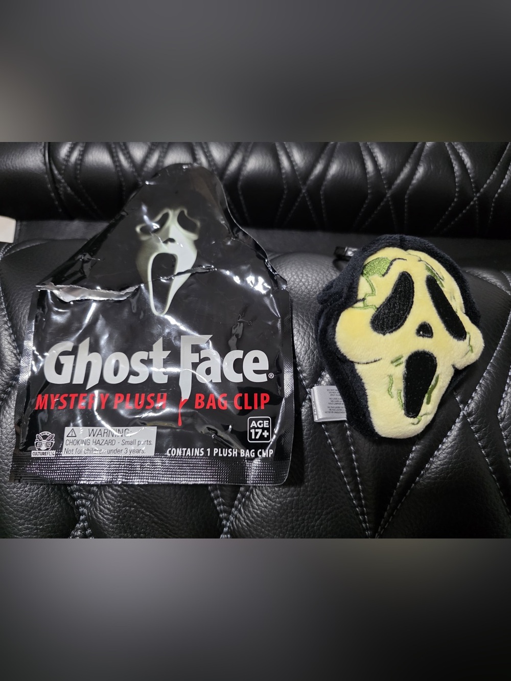CultureFly Ghost Face Collectable Keychain
